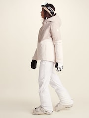 Коричневий - Tog 24 Corvara Waterproof Insulated Ski Jacket - Image 6 of 11