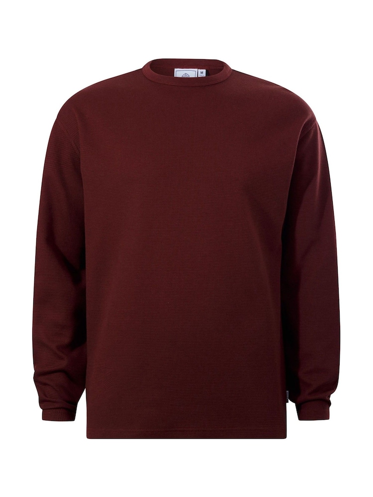 Tog 24 Brown Ainsdale Long Sleeve T-Shirt - Image 6 of 6 Tog 24 Brown Ainsdale Long Sleeve T-Shirt - Image 6 of 6