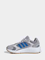 adidas Grey Crazy Chaos Trainers - Image 4 of 8