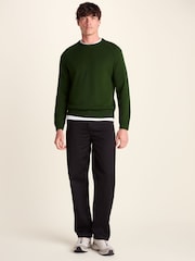 Tog 24 Green Chesney Crew Neck Knit Jumper - Image 2 of 6