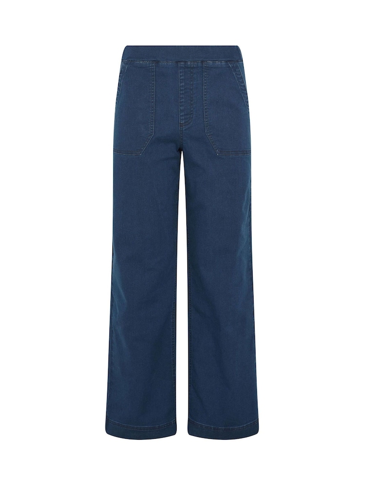 M&Co Petite Wide Leg Carpenter Jeggings - Изображение 5 5