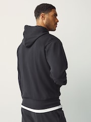 adidas Black Essentials Big Logo French Terry Hoodie - Image 2 of 6
