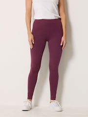 Long Tall Sally Red Leggings - Image 2 of 5