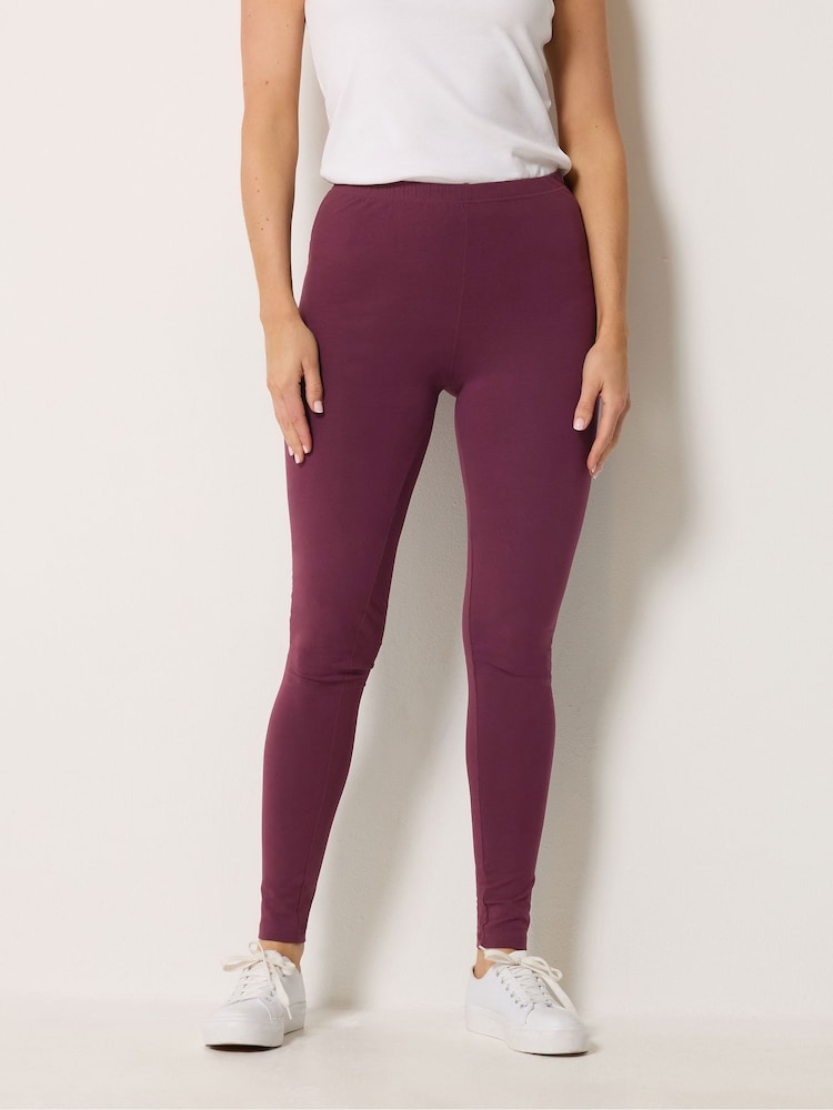 Long Tall Sally Red Leggings - Image 2 of 5