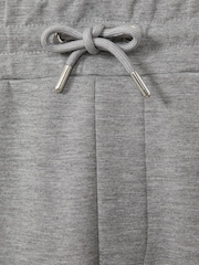 Reiss Grey Melange Premier Interlock-Jersey Drawstring Joggers - Image 6 of 6