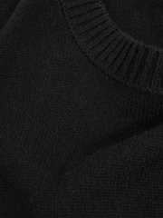 Reiss Black Martha Wool-Cashmere Crew Neck Jumper - Image 5 of 5