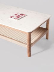Swoon White Folke White Marble Coffee Table - Image 6 of 7
