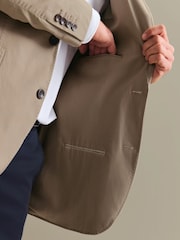 Natural - Slim Fit - Jachetă elastică din bumbac Charles Tyrwhitt - Imaginea 4 din 6