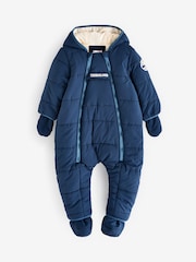 Timberland Baby Logo Snowsuit with Mitts and Booties - Image 1 of 6