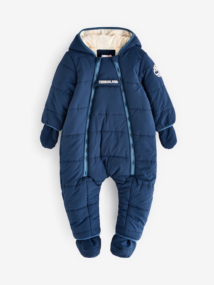 Timberland Baby Logo Snowsuit with Mitts and Booties - Image 1 of 6