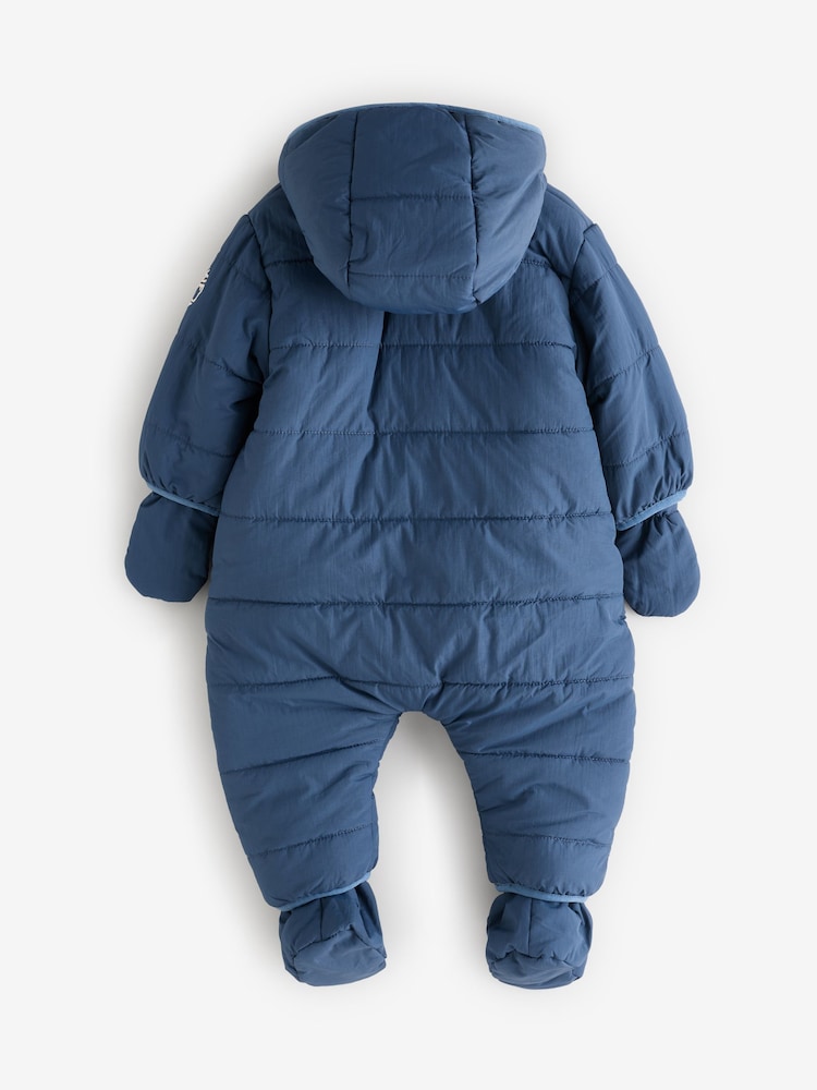Timberland Baby Logo Snowsuit with Mitts and Booties - Image 2 of 6
