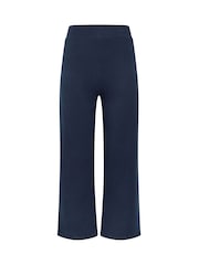 PixieGirl Petite Blue Wide Leg Yoga Pants - Image 5 of 6