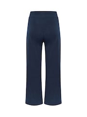 PixieGirl Petite Blue Wide Leg Yoga Pants - Image 6 of 6