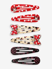 أحمر - مشابك شعر Minnie Mouse - صورة 2 من 2