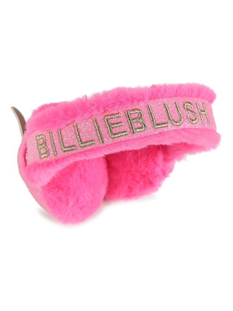 Billieblush Pink Glitter Angel Wings Ear Muffs - Image 4 of 5