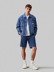 Calvin Klein Jeans Blue Denim Shorts - Image 1 of 4