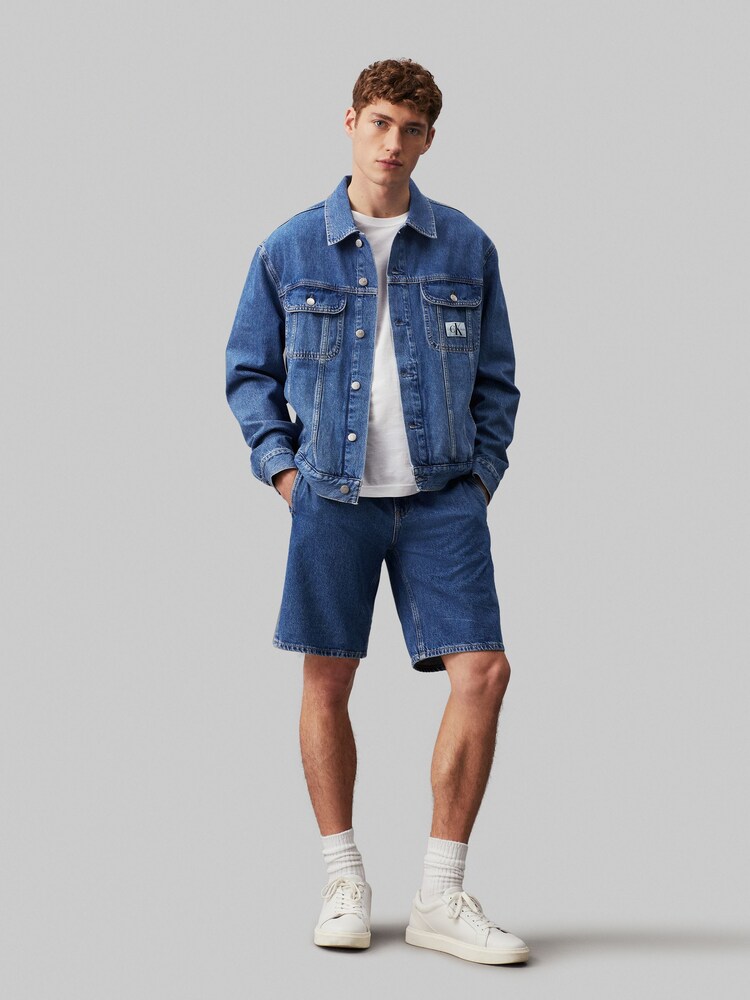 Calvin Klein Jeans Blue Denim Shorts - Image 1 of 4