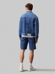 Calvin Klein Jeans Blue Denim Shorts - Image 2 of 4