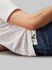 Calvin Klein Jeans Blue Denim Shorts - Image 4 of 4