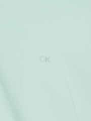 Calvin Klein Green Slim Fit Poplin Stretch Shirt - Image 6 of 6