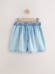 Light Blue 100% Cotton Denim Skort (3-16yrs) - Image 5 of 7