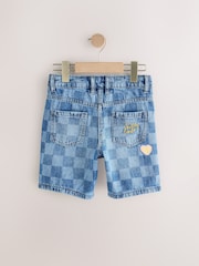 Mid Blue SmileyWorld® Shorts (3-16yrs) - Image 5 of 7