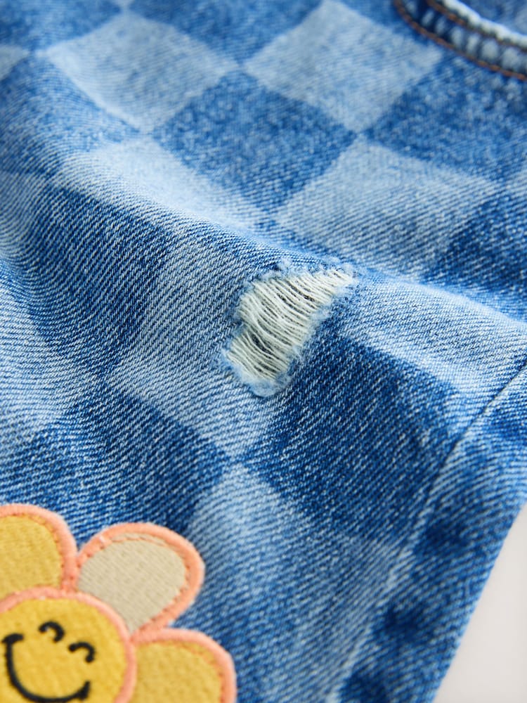 Mid Blue SmileyWorld® Shorts (3-16yrs) - Image 6 of 7