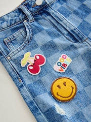 Mid Blue SmileyWorld® Shorts (3-16yrs) - Image 7 of 7