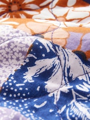 Patch Print Quilt Bomber Jacket - Image 5 of 5
