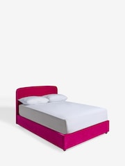 Rockett St George Luxe Needlecord Velvet Harrys Pink Bed Jagger Bed - Image 6 of 7