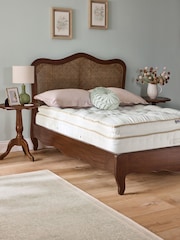 Laura Ashley White Emsworth 4000 Medium Pocket Sprung Luxury Firm Medium Mattress - Image 1 of 4