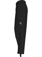 Calvin Klein Jeans Стандартный крой прямого карго черный брюки - Image 4 of 5