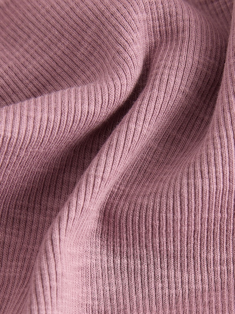 Pink Textured Frill Hem Wide Trousers (3mths-7yrs) - Image 9 of 9
