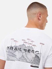 Trailberg White Base Camp 100% Cotton T-Shirt - Image 3 of 5
