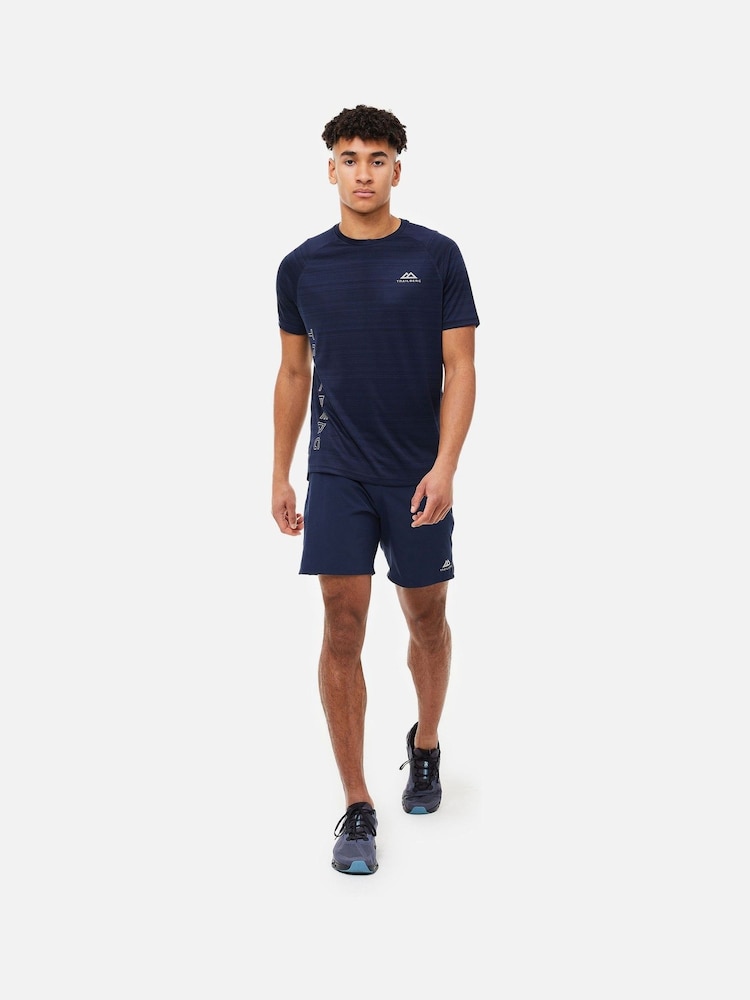 Trailberg Blue Triathlon T-Shirt - Image 2 of 5