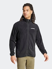 adidas Black Terrex Multi Full-Zip Fleece Jacket - Image 4 of 7