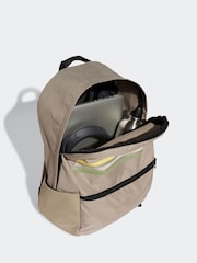 Brun - adidas Classic Horizontal 3 Stripes Backpack - Image 3 de 5