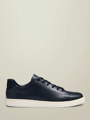 Charles Tyrwhitt Blue Leather Smart Trainers - Image 1 of 4