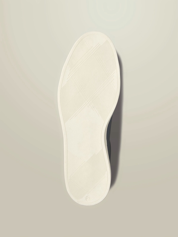 Charles Tyrwhitt Blue Leather Smart Trainers - Image 4 of 4 Charles Tyrwhitt Blue Leather Smart Trainers - Image 4 of 4