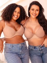 Curvy Kate Smoothie Spacer T-Shirt Plunge Bra - Image 1 of 6