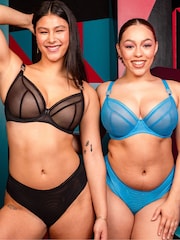 Curvy Kate Lifestyle Plunge Capri BH, Blau - Bild 5 von 6
