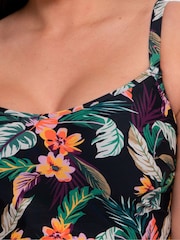 Curvy Kate Cuba Libre Print Mix Black Tankini Top - Image 5 of 6