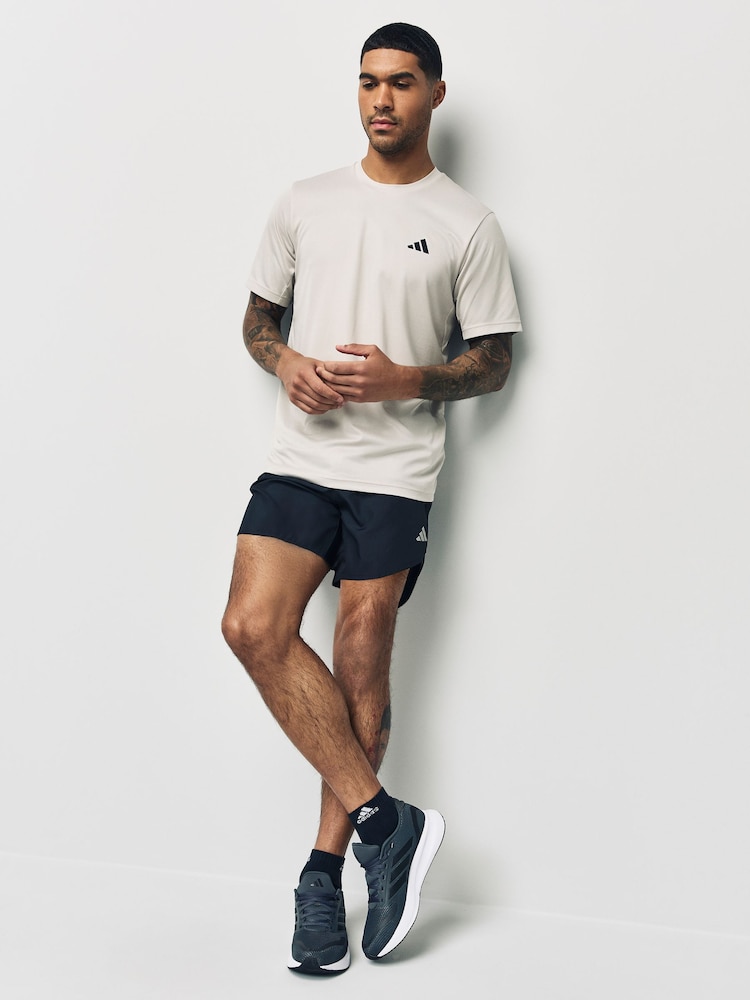 adidas Grey Train Essentials Training T-Shirt - Image 2 of 6