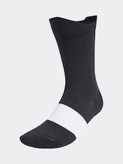adidas Black RunxGraphic 1 Pack Socks - Image 1 of 13