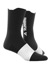 adidas Black RunxGraphic 1 Pack Socks - Image 11 of 13