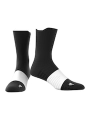 adidas Black RunxGraphic 1 Pack Socks - Image 6 of 13
