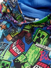 Синий кобальт - Толстовка Minecraft Graffiti Hoodie (3-16лет) - Изображение 3 из 5