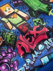 Синий кобальт - Толстовка Minecraft Graffiti Hoodie (3-16лет) - Изображение 4 из 5
