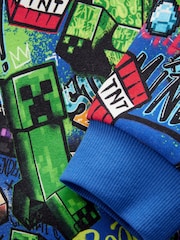 Синий кобальт - Толстовка Minecraft Graffiti Hoodie (3-16лет) - Изображение 5 из 5