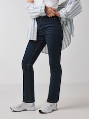 JD Williams Indigo Blue 24/7 Straight Leg Jeans - Image 2 of 4